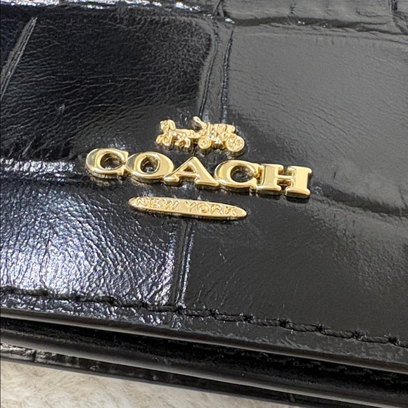 COACH Anna Foldover Crossbody Clutch Bag - Picture 2 of 12